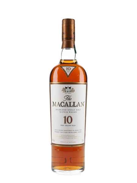 Macallan 10 Year Old Sherry Oak 70cl / 40%