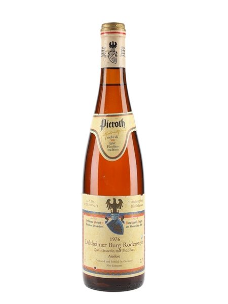 1976 Dalsheimer Burg Rodenstein Auslese Ferdinand Pieroth 70cl