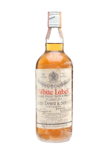 Dewar's White Label Bottled 1960s 75cl / 43%