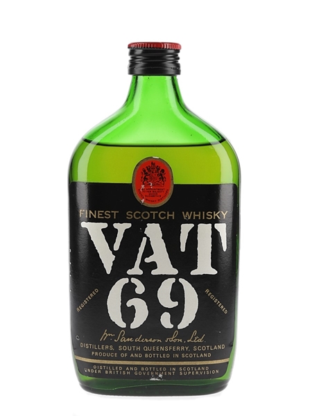 Vat 69 Bottled 1960s-1970s 37.5cl