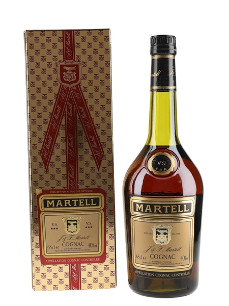 Martell 3 Star VS Bottled 1980s 68cl / 40%