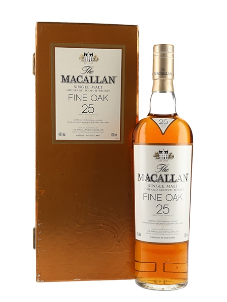 Macallan 25 Year Old Fine Oak Bottled 2000s 70cl / 43%