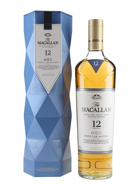 Macallan 12 Year Old Fine Oak Triple Cask Matured 70cl / 40%