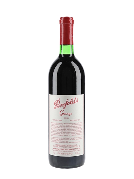 1985 Penfolds Grange Bin 95 Bottled 1987 75cl / 13%