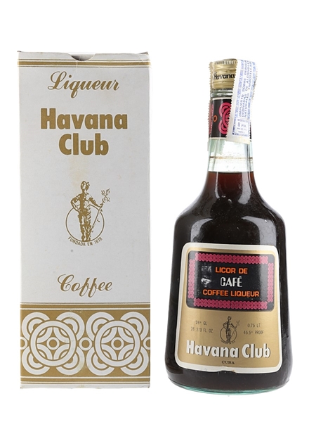 Havana Club Coffee Liqueur Bottled 1970s-1980s 75cl / 26%