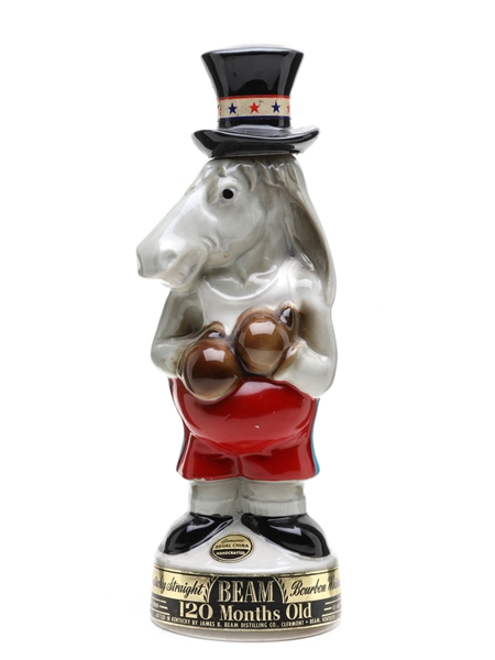 Jim Beam 1964 Democrat Donkey Empty Decanter 