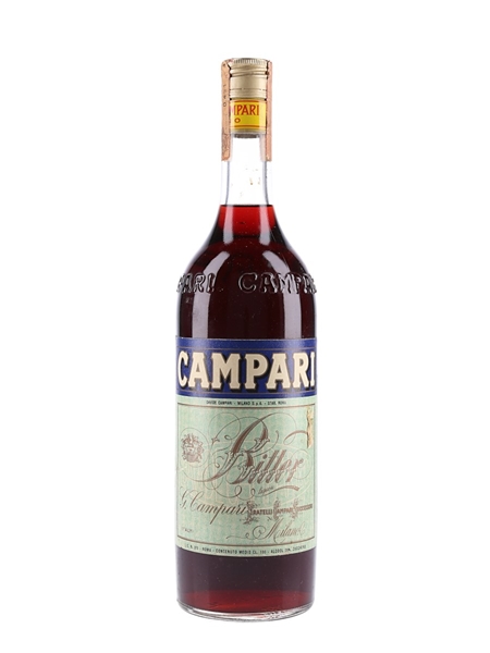 Campari Bitter Bottled 1970s-1980s 100cl / 25%