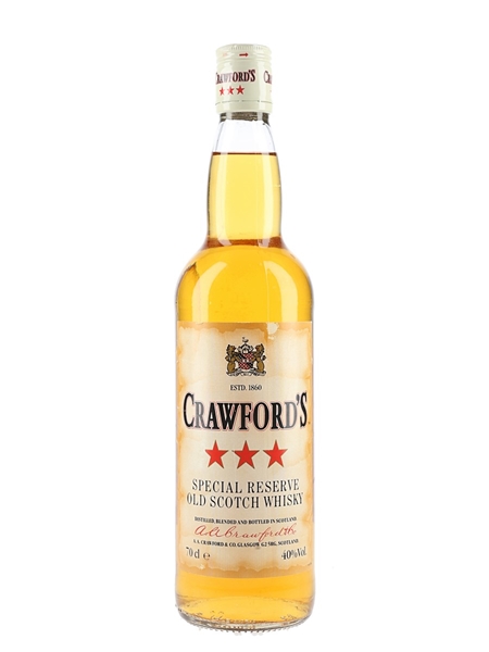 Crawford's 3 Star Bottled 1990s 70cl / 40%