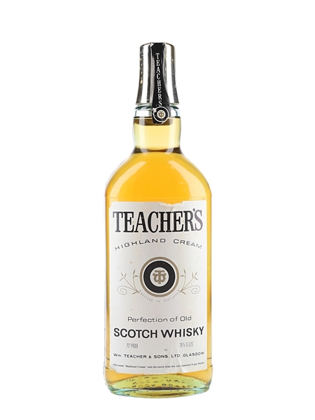 Teacher's Highland Cream Bottled 1970s 75.7cl / 40%