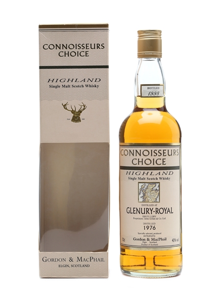 Glenury Royal 1976 Connoisseurs Choice Bottled 1998 - Gordon & MacPhail 70cl