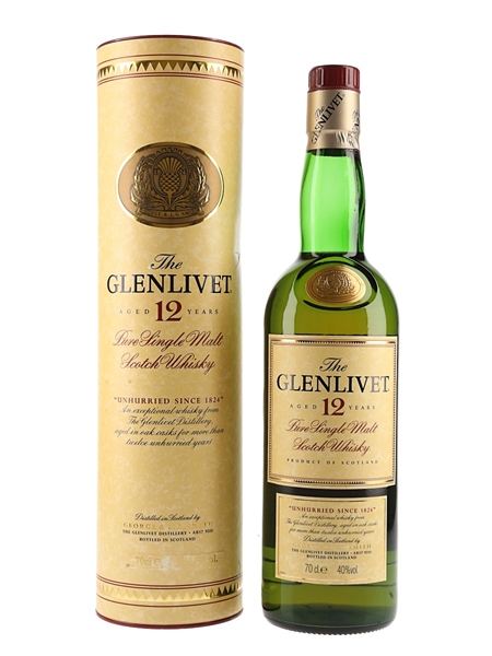 Glenlivet 12 Year Old Bottled 1990s 70cl / 40%