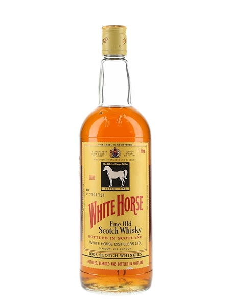 White Horse Bottled 1990s - Duty Free 100cl