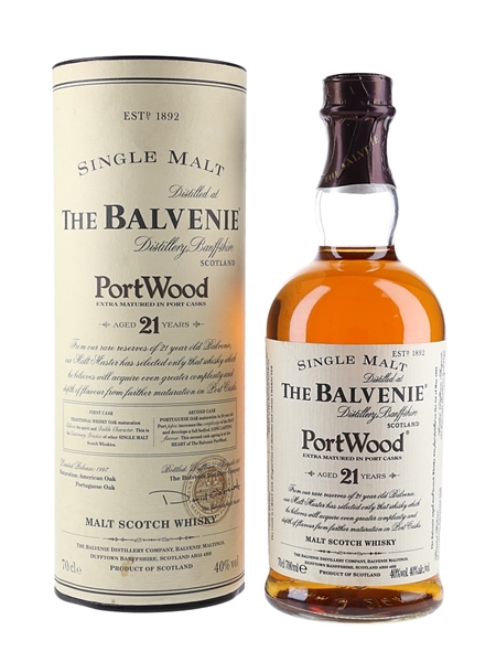 Balvenie 21 Year Old Portwood Finish Bottled 2000s 70cl / 40%