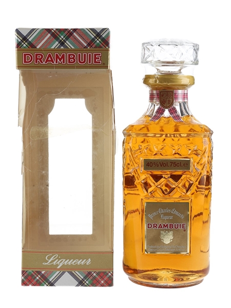 Drambuie Glass Decanter Bottled 1980s 75cl / 40%