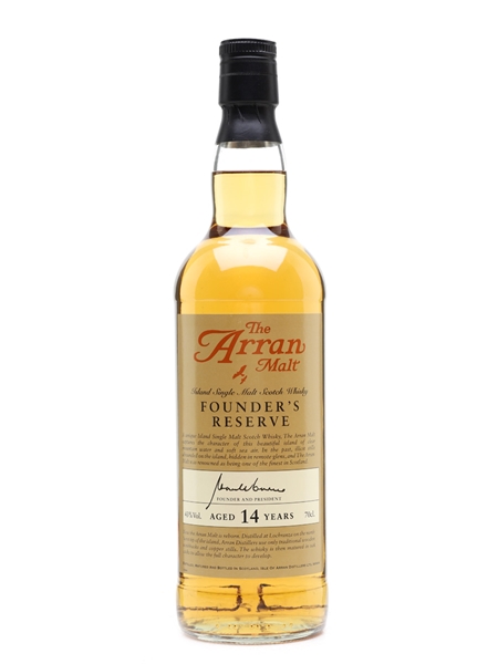 Arran 14 Year Old Founder's Reserve 70cl / 43%