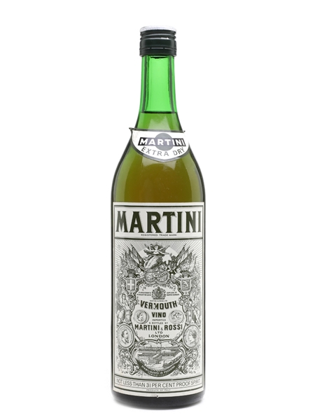 Martini Extra Dry Bottled 1970s 75cl / 17%