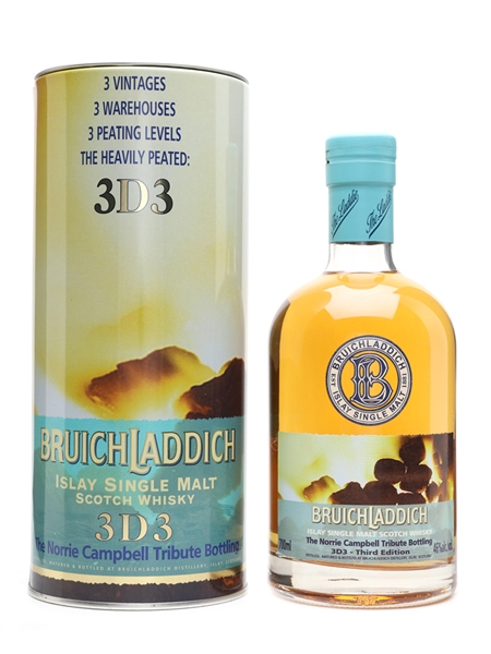 Bruichladdich 3D3 Norrie Campbell Tribute 70cl / 46%