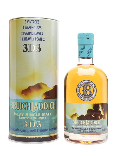 Bruichladdich 3D3 Norrie Campbell Tribute 70cl / 46%