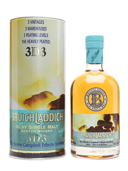 Bruichladdich 3D3 Norrie Campbell Tribute 70cl / 46%