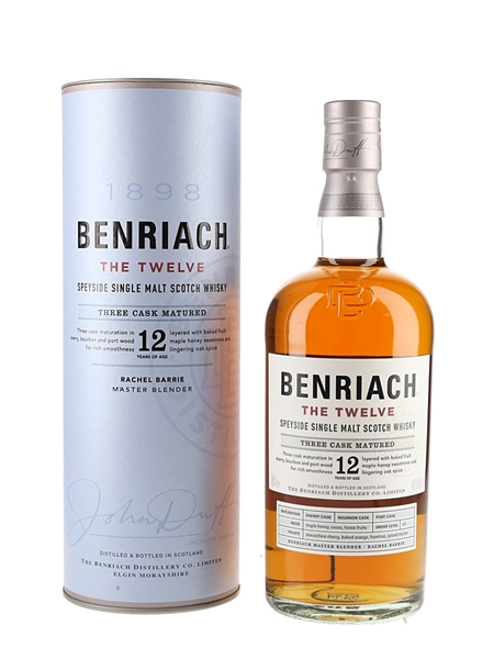 Benriach 12 Year Old Bottled 2021 - The Twelve 70cl / 46%