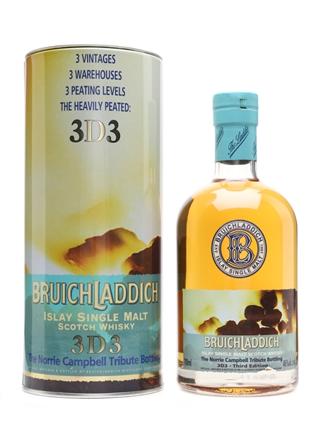 Bruichladdich 3D3 Norrie Campbell Tribute 70cl / 46%