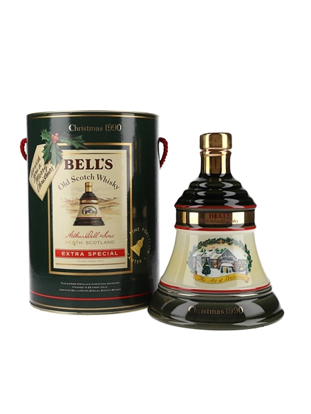 Bell's Christmas 1990 Ceramic Decanter The Art Of Distilling 75cl / 43%