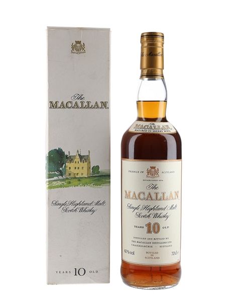 Macallan 10 Year Old Bottled 1990s 70cl / 40%