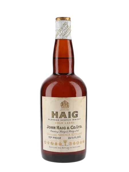 Haig's Gold Label Spring Cap Bottled 1950s-1960s 75.7cl / 40%