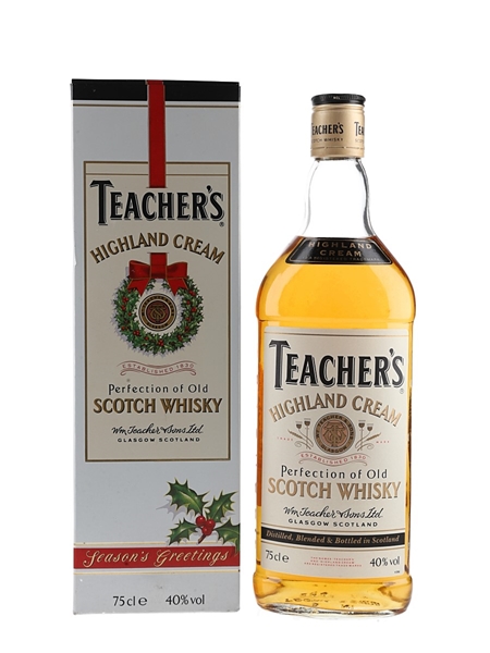 Teacher's Highland Cream Bottled 1980s 75cl / 40%