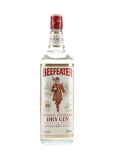 Beefeater London Distilled Dry Gin Bottled 1980s 100cl / 40%