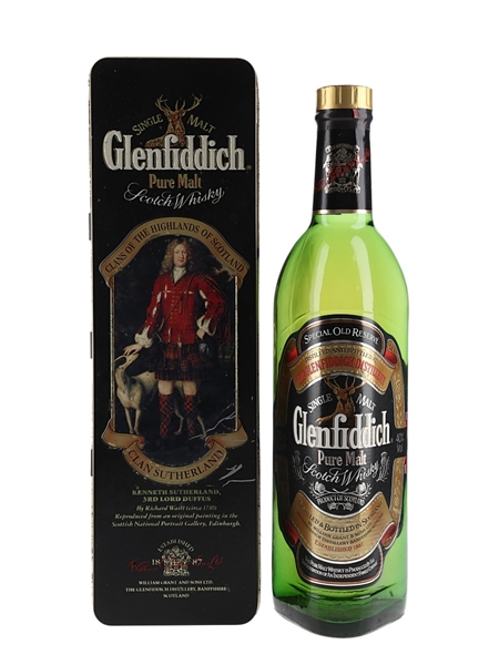 Glenfiddich Special Old Reserve Clans Of The Highlands - Clan Sutherland 70cl / 40%