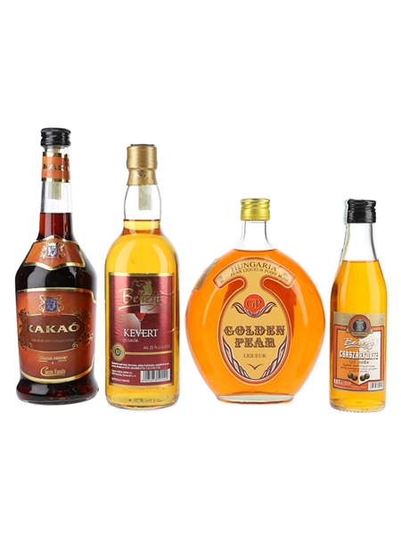 Assorted Hungarian Liqueurs  4 x 20cl-75cl