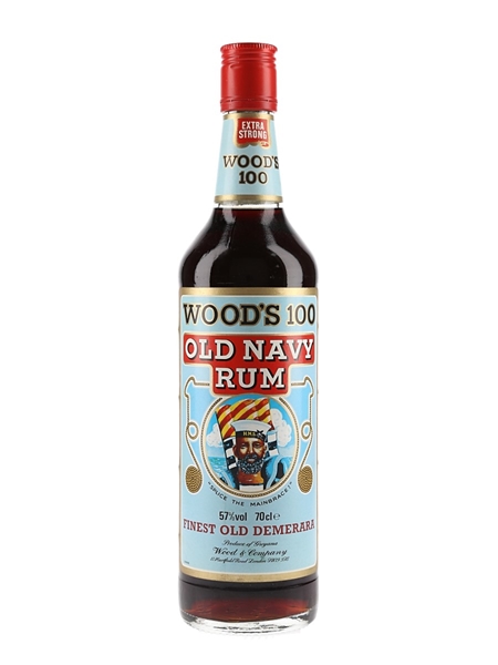 Wood's 100 Old Navy Rum Bottled 1990s 70cl / 57%