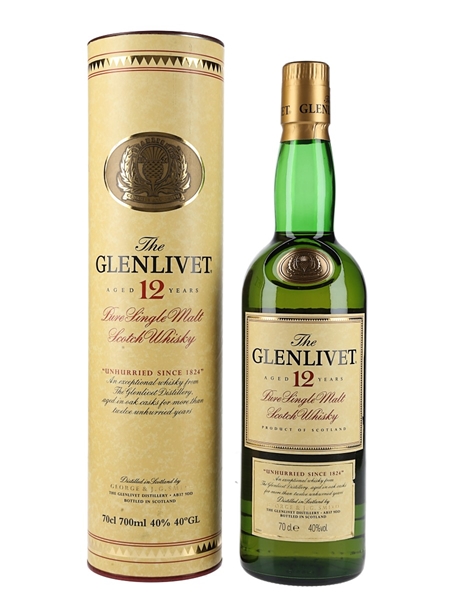 Glenlivet 12 Year Old Bottled 1990s-2000s 70cl / 40%