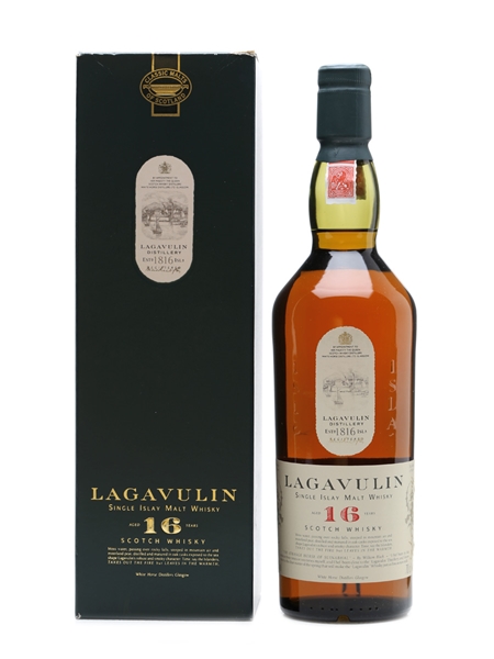 Lagavulin 16 Year Old Bottled 1990s - White Horse Distillers 70cl