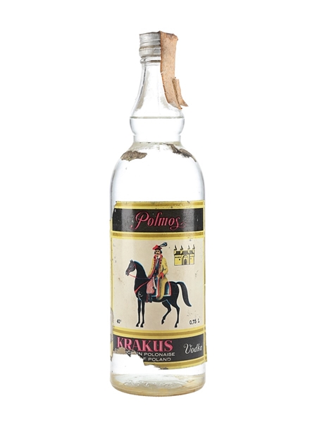 Polmos Krakus Vodka Bottled 1970s - Ruffino 75cl / 40%