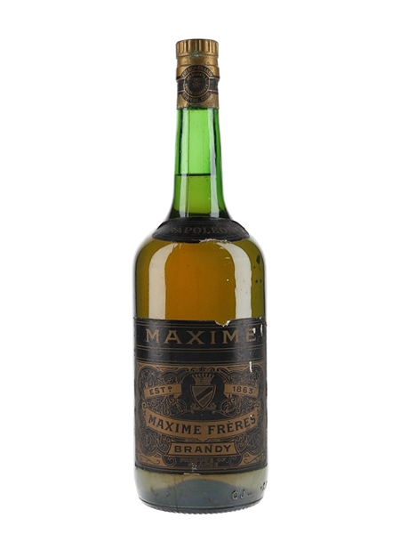 Maxime Freres Napoleon Brandy Bottled 1970s 100cl / 40%