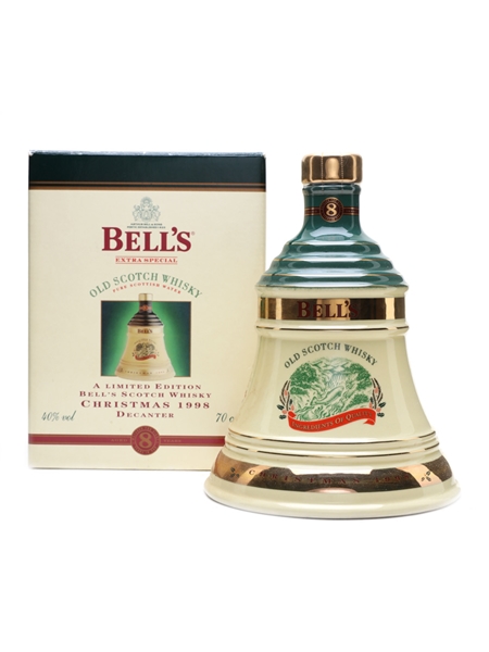 Bell's Decanter 8 Year Old Christmas 1998 Ceramic Decanter 70cl / 40%