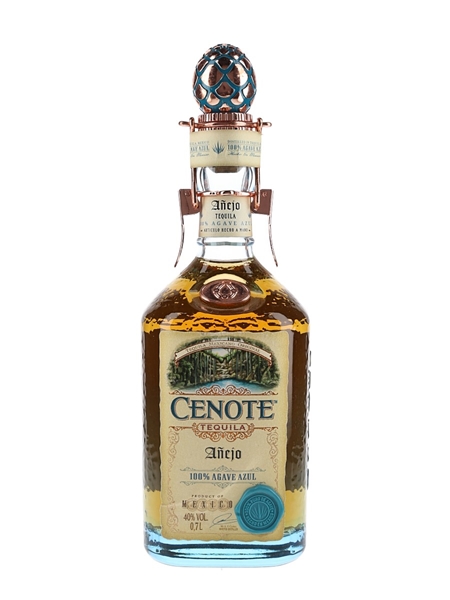 Cenote Anejo Tequila 100% Agave Azul 70cl / 40%