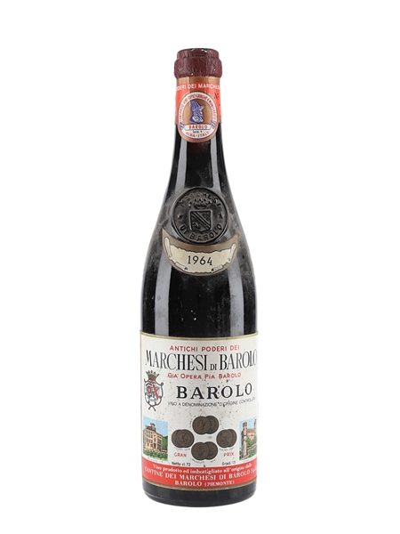 1964 Barolo Cantine Di Marchesi Di Barolo 72cl / 13%