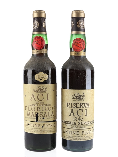 Florio Aci 1840 Superiore Marsala & Riserva  2 x 68cl / 19%