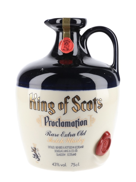 King Of Scots Proclamation Bottled 1990s 75cl / 43%