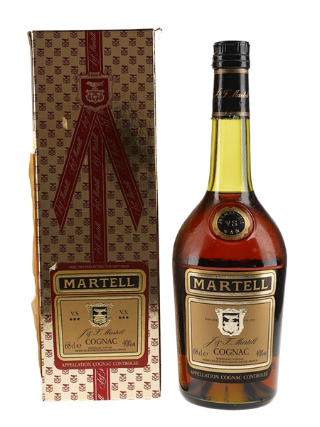 Martell 3 Star VS Bottled 1980s 68cl / 40%