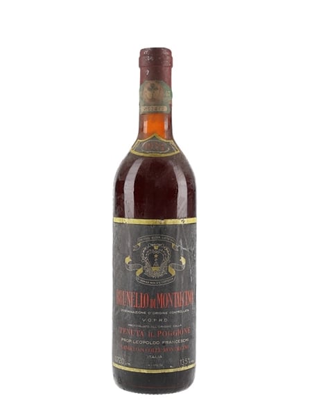 1974 Brunello Di Montalcino Tenuta Il Poggione 72cl / 13.5%