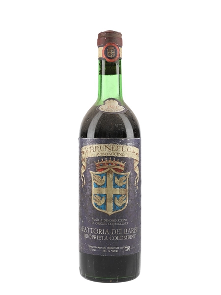 1971 Brunello Di Montalcino Fattoria Dei Barbi 73cl / 13%