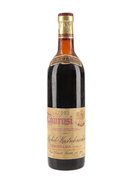 1968 Mastroberardino Taurasi Atripalda  72cl / 12%