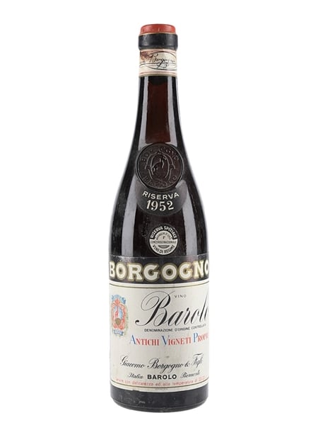 1952 Barolo Riserva Borgogno 72cl / 13.5%