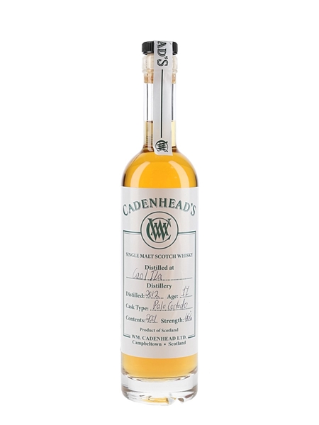 Caol Ila 2012 11 Year Old Cadenhead's 20cl / 46%