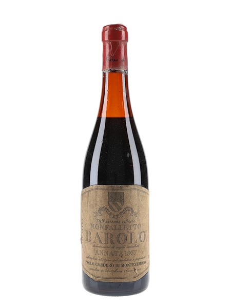 1977 Cordero Di Montezemolo Barolo Monfalletto 75cl / 13.5%