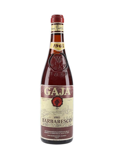 1965 Barbaresco Gaja 70cl / 13%